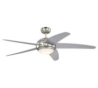 Ventilateur de plafond Bendan Argent 132 cm avec LED Westinghouse