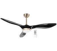 Sichler Haushaltsgeräte Ventilateur de plafond avec lampe LED 1000 lm et moteur silencieux