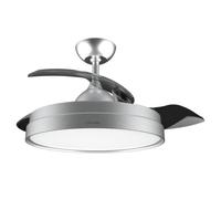 Ventilateur de Plafond avec Lumière Cecotec EnergySilence Aero 4280 40W 106cm 6 Vitesses Pales Rétractables Télécommande Fonction Hiver