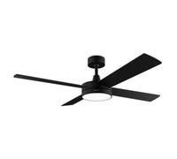 Ventilateur de Plafond avec Lumière Cecotec EnergySilence Aero 5200 Black Line 60W 132cm 3 Vitesses Télécommande Fonction Hiver