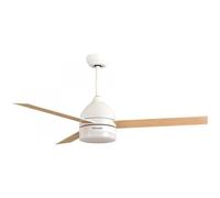 Grunkel - Ventilateur de plafond avec lumière LED 132cm Diameter Wit, Ventilateurs de plafond