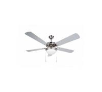 Orbegozo CP 83132 Ventilateur de plafond avec lumière - Silencieux et efficace - 5 pales réversibl