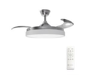 Ventilateur de Plafond avec Lumière Origial AIRBLISS CEILING RETRACTABLE 25WIN 25W 106cm 6 Vitesses Pales Rétractables Télécommande