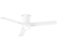 Ventilateur De Plafond Avec Lumière Perenz 7185 B Ct Blanc D. 132 Cm, 3 Pales, 6 Vitesses, Moteur Dc 40W, Silencieux