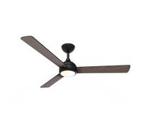 Ventilateur de plafond Philips velyx 56W 132 cm noir et bois