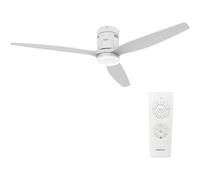 Ventilateur de plafond Taurus Polar 3B Pure White 30 W 6 vitesses LED 24 W télécommande Blanc