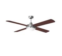 Ventilateur de plafond avec télécommande Plafonnier LED Lampe de salon dimmable, contrôle par application Changement de couleur RVB, 3 niveaux, avant/retour, pales réversibles, 2x 8,5W 806lm 2700-6500