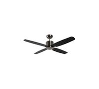 Ventilateur de plafond DC - Pepéo - Turno - Pales Abs noires - Diamètre 132 cm - 6 vitesses