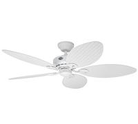 Ventilateur de plafond Bayview Blanc avec chainette Blanc