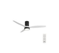 Ventilateur De Plafond Bois Lumière Led 3000/4000/6500k Kara Edm