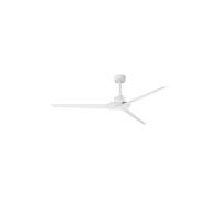 Ventilateur de plafond Brisa Mini blanc LED 20 W avec IP44