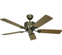 Ventilateur de plafond CasaFan Eco Elements 5 pales (Ø x H) 132 cm x 285 mm imitation bois de chêne antique, hêtre