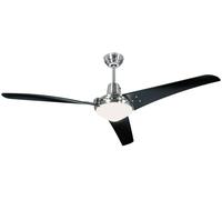 Ventilateur de plafond CasaFan Mirage 4 pales (Ø x H) 142 cm x 395 mm noir