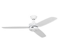 Ventilateur de plafond CasaFan Night Flight WE, diamètre 132 cm, pales blanches