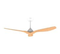 Ventilateur de plafond Cecotec EnergySilence Aero 5200 40W 132cm DC télécommande bois blanc