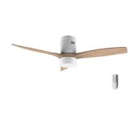 Ventilateur de plafond Cecotec EnergySilence Aero 5600 Classic avec LED 40 W bois blanc