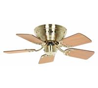 Ventilateur de plafond Classic Flat III Laiton brossé 75 CasaFan