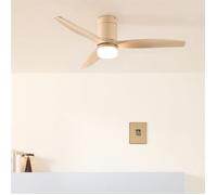 CREATE Ventilateur de plafond WIND CALM – Silencieux 40W Ø132 cm, pales ABS, télécommande