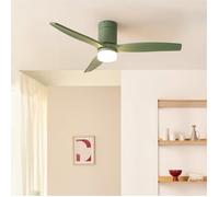 Ventilateur de plafond - Create - Avec lumière - Vert sauge - Ø132cm - 40W