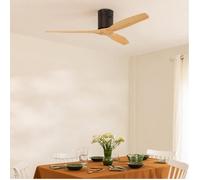 WIND CALM - Ventilateur De Plafond Silencieux 40W Avec Pales Techniques En ABS De Différentes Tailles Sans Lumière