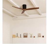 WIND CALM NATURAL WOOD - Ventilateur De Plafond 40W Silencieux 100% Bois Sans Lumière