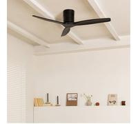 CREATE Ventilateur de plafond WIND CALM – silencieux 40W, pales ABS tailles variées, sans lumière