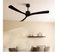 WIND LARGE - Ventilateur De Plafond 40W Silencieux Ø152 Cm 100% Bois Sans Lumière