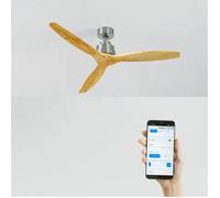 Ventilateur de plafond - Create - WIND STYLANCE - Silencieux - 40W - Bois - Ø132cm