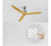 Ventilateur de plafond - Create - WIND STYLANCE - Silencieux - Bois - Ø132cm