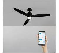 Ventilateur de plafond - Create - WIND STYLANCE - Silencieux - Bois - 6 vitesses