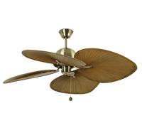 Ventilateur de plafond Cuba Or 132 cm avec tirette Faro