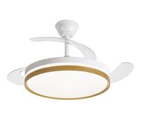 Ventilateur de plafond Daewoo à pales rétractables DW5010 - 30 W - 3 pales - 6 vitesses