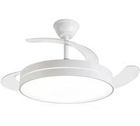 Ventilateur de plafond Daewoo Dw5008/30w/3 pales/6 vitesses, couleur argent, pour une seule taille / prise européenne 220V, couleur argent, pour une seule taille