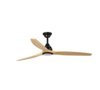 Ventilateur de plafond DC Alo Noir avec LED & télécommande Faro