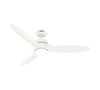 Ventilateur de plafond DC Calabasas Blanc avec LED & télécommande Blanc