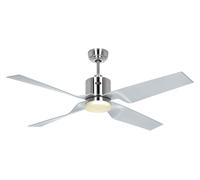 Ventilateur de plafond DC Eco Dynamix II-Z WiFi CH LED Chrome / Nickel brossé
