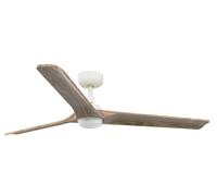 Ventilateur de plafond DC Heywood L Blanc avec LED & télécommande Faro
