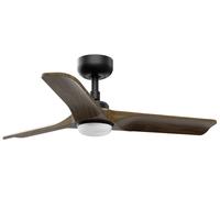 Ventilateur de plafond DC Heywood S Noir avec LED & télécommande Noir