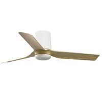Ventilateur de plafond DC Mini Punt Tub Blanc-Érable Faro