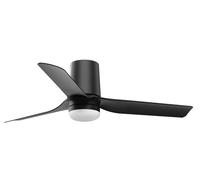 Ventilateur de plafond DC Mini Punt Tub Noir avec LED Faro
