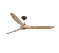 Faro Ventilateur de plafond Morea – Moteur DC 152 cm Bois avec télécommande et LED