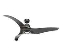 Ventilateur de plafond DC Stingray Granit avec LED Hunter Fans