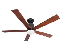 Ventilateur de plafond DC Tibu Noir 132 cm avec LED Pepeo
