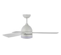 Ventilateur de plafond DC Vector avec LED & télécommande Blanc