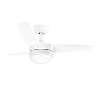 Ventilateur de plafond de 105 cm, 40 W en courant continu, éclairage LED, télécommande
