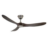 Ventilateur de plafond Eco Genuino DC 152 Chrome-Noyer CasaFan
