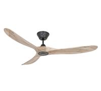 Ventilateur de plafond Eco Genuino DC 152 Noir-Bois CasaFan