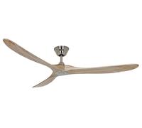 Ventilateur de plafond Eco Genuino DC 180 Chrome-Bois CasaFan