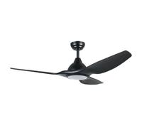 Ventilateur de plafond - EGLO - TUNITAS 35127 - Noir opaco - Silencieux - Design moderne