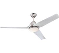 Ventilateur de plafond Elyse 137 cm avec éclairage LED et interrupteur mural